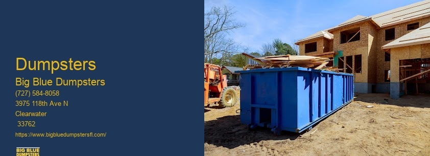 Large Trash Dumpster Rental