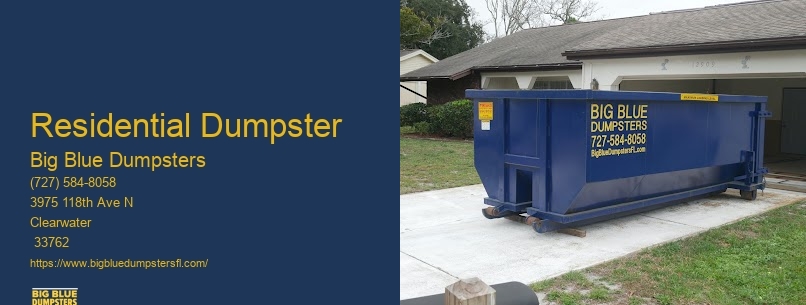 Residential Dumpster