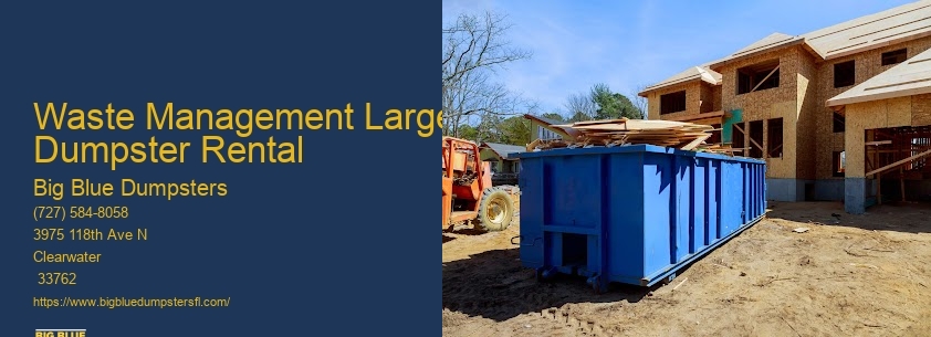 Big Dumpster Rental Orlando